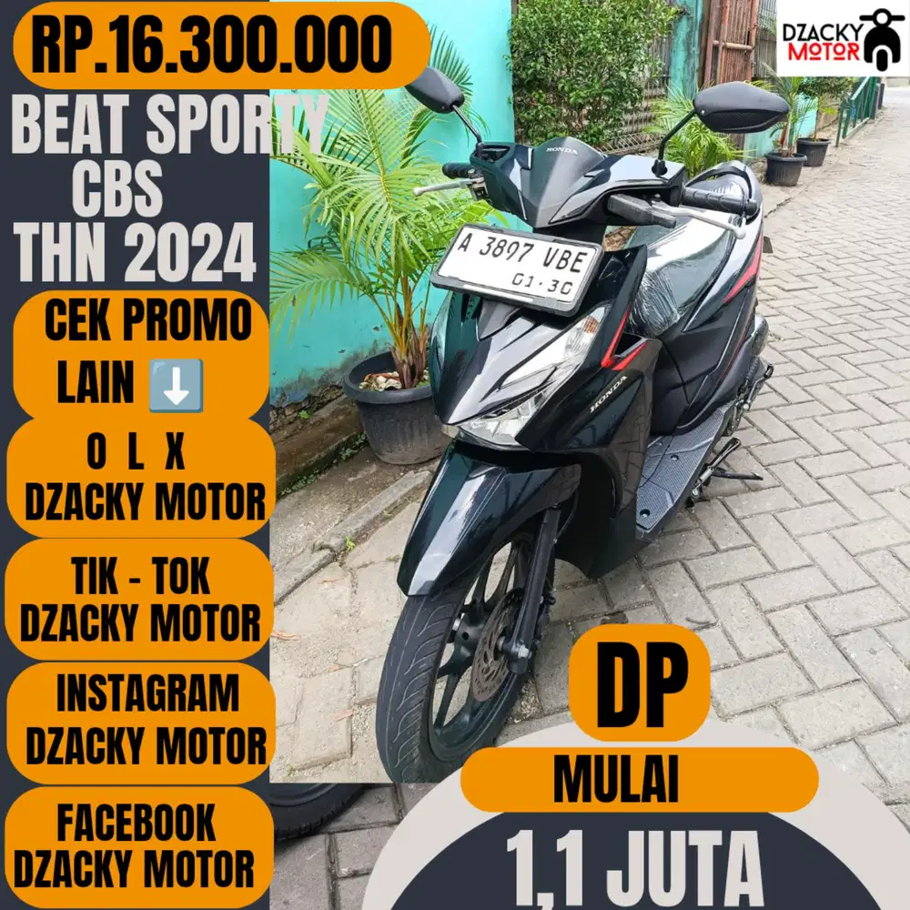 BEAT SPORTY CBS 2024 SECOND LIKE' NEW