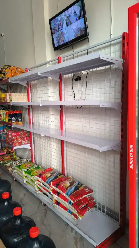 Rak minimarket standar