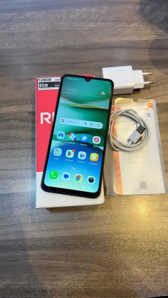 Redmi A5 Black 4/128GB Resmi Lengkap mulus