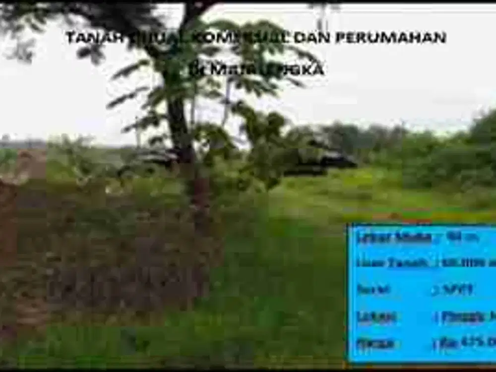 tanah komersial dan pemukiman majalengka