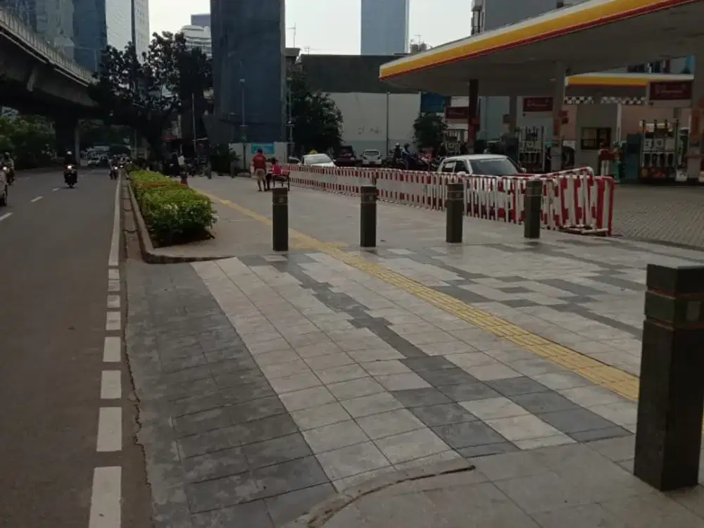 Dijual Tanah Ex SPBU di Jalan Satrio Jakarta Selatan