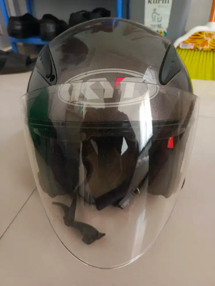 Helm Kyt Double Visor Second Like New