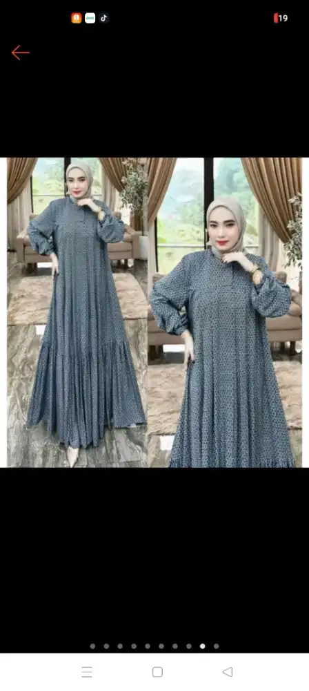 Baju gamis size L