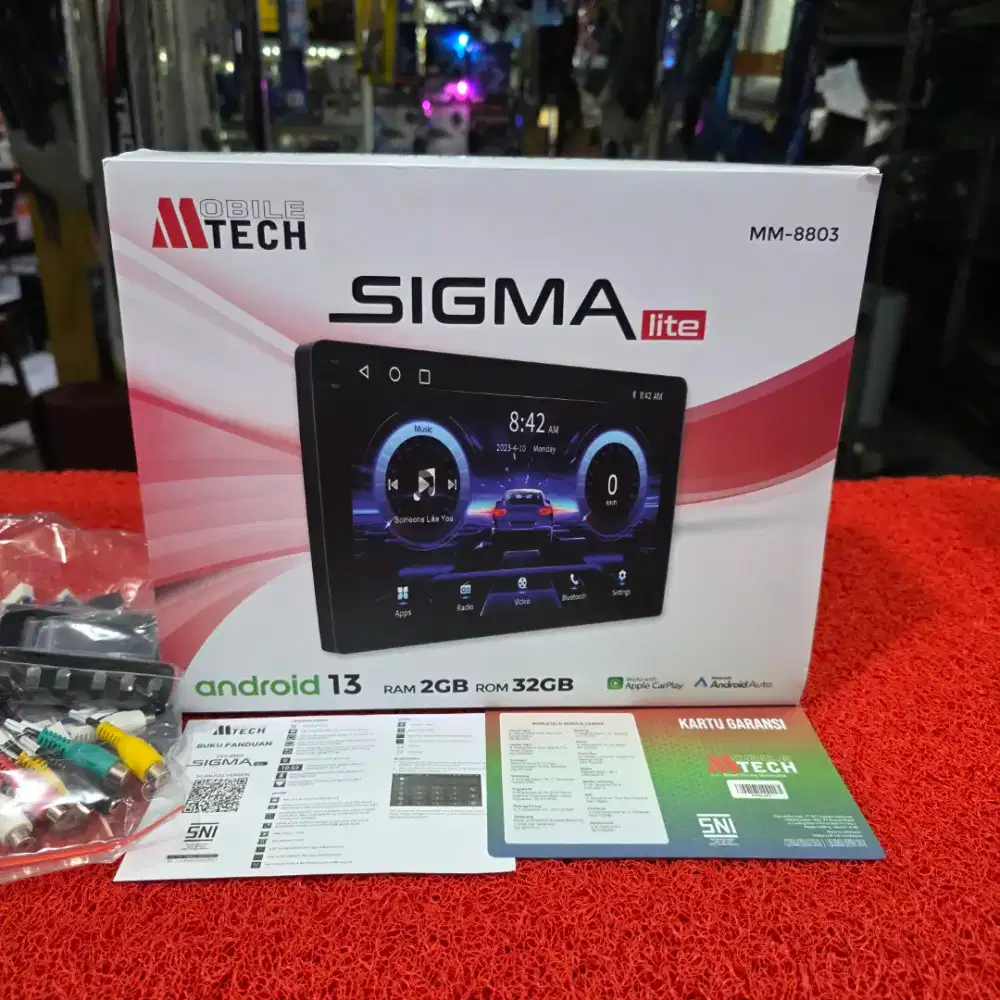 Head Unit Android MTECH SIGMA lite MM-8803 2GB+32GB In-Cell 9 in