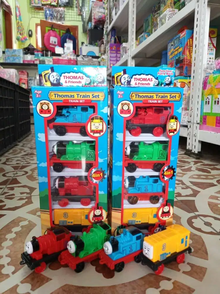 mainan anak kereta thms isi 4 pullback
