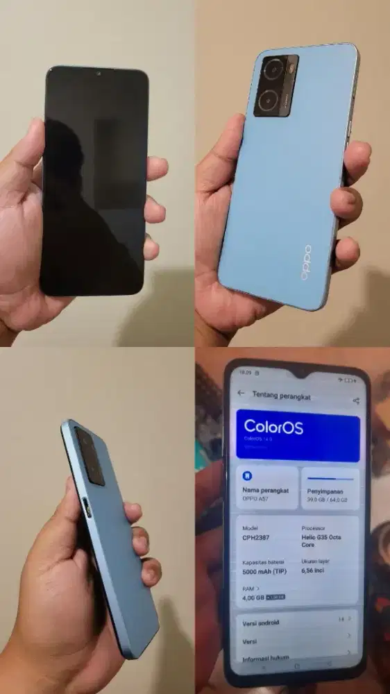 Oppo A57 mati total