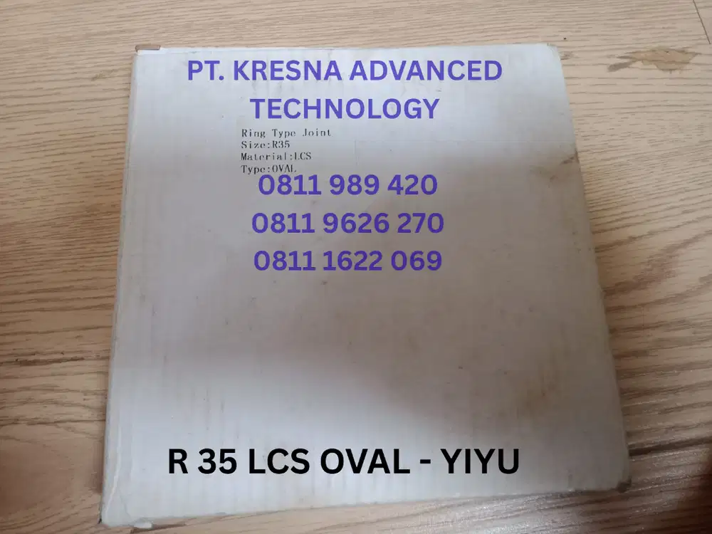Ring Gasket R 35 LCS Oval, Merk Yiyu
