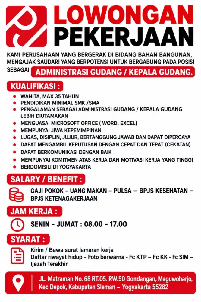 Administrasi Gudang