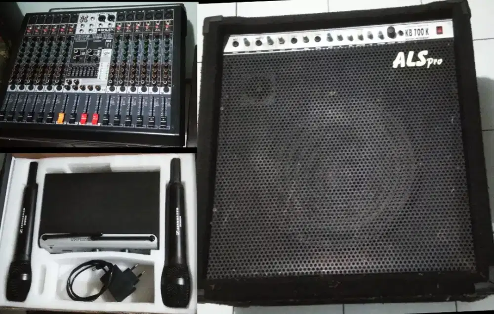 Speaker Mixer Mic Wireless