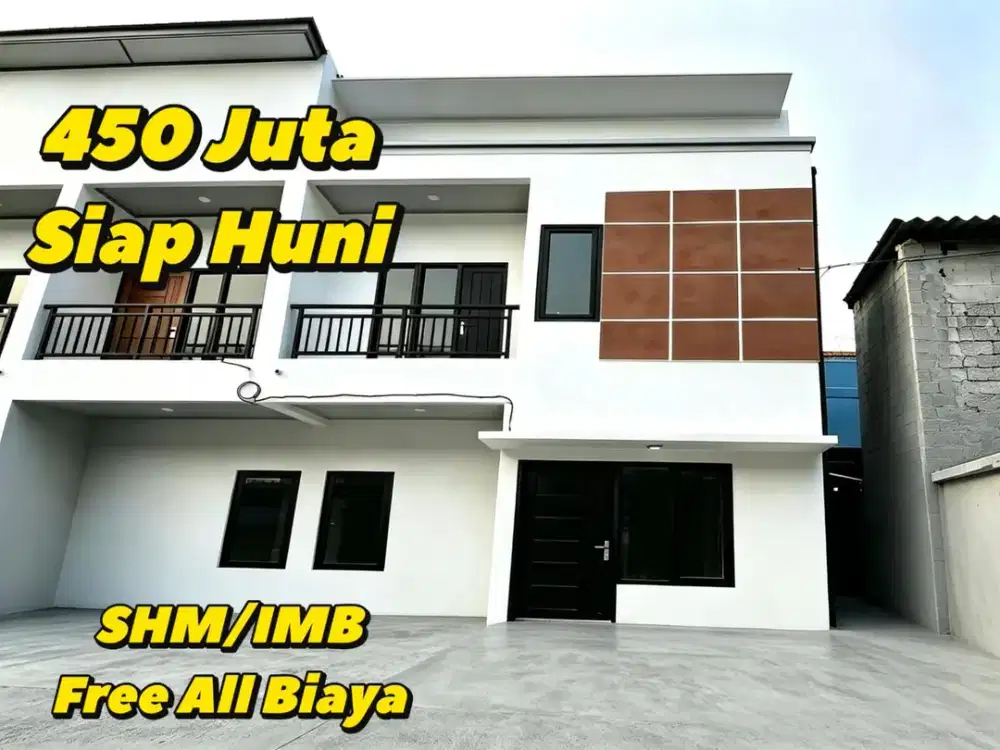 Bangunan New Terjangkau 2 Lantai Siap Huni di Pekapuran Tapos Depok