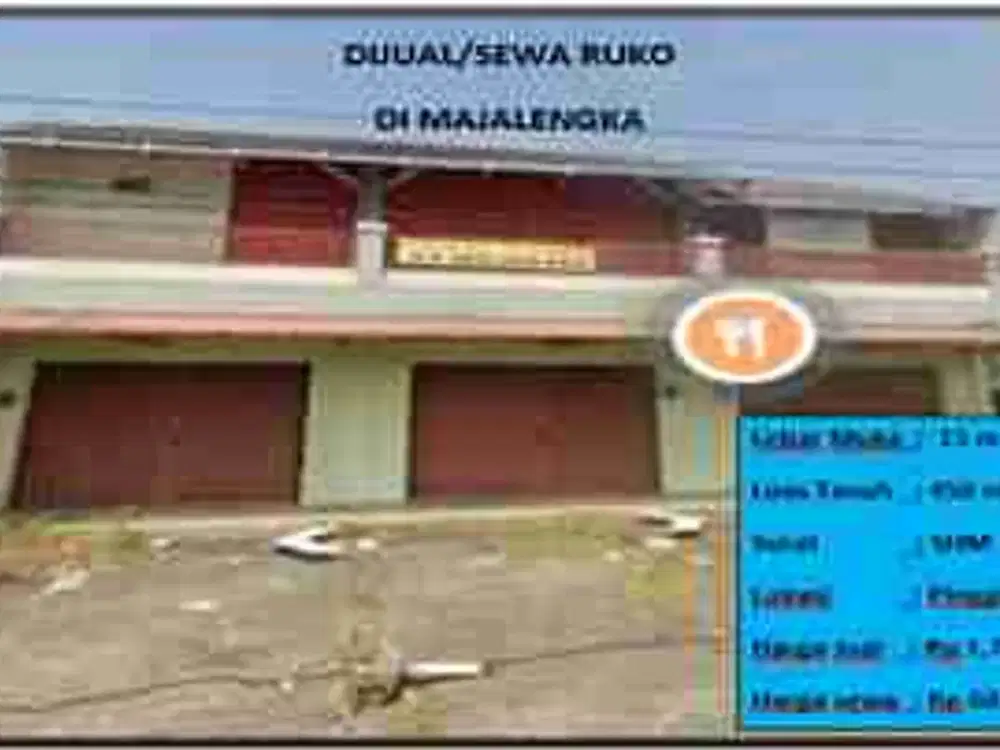 jual ruko Majalengka