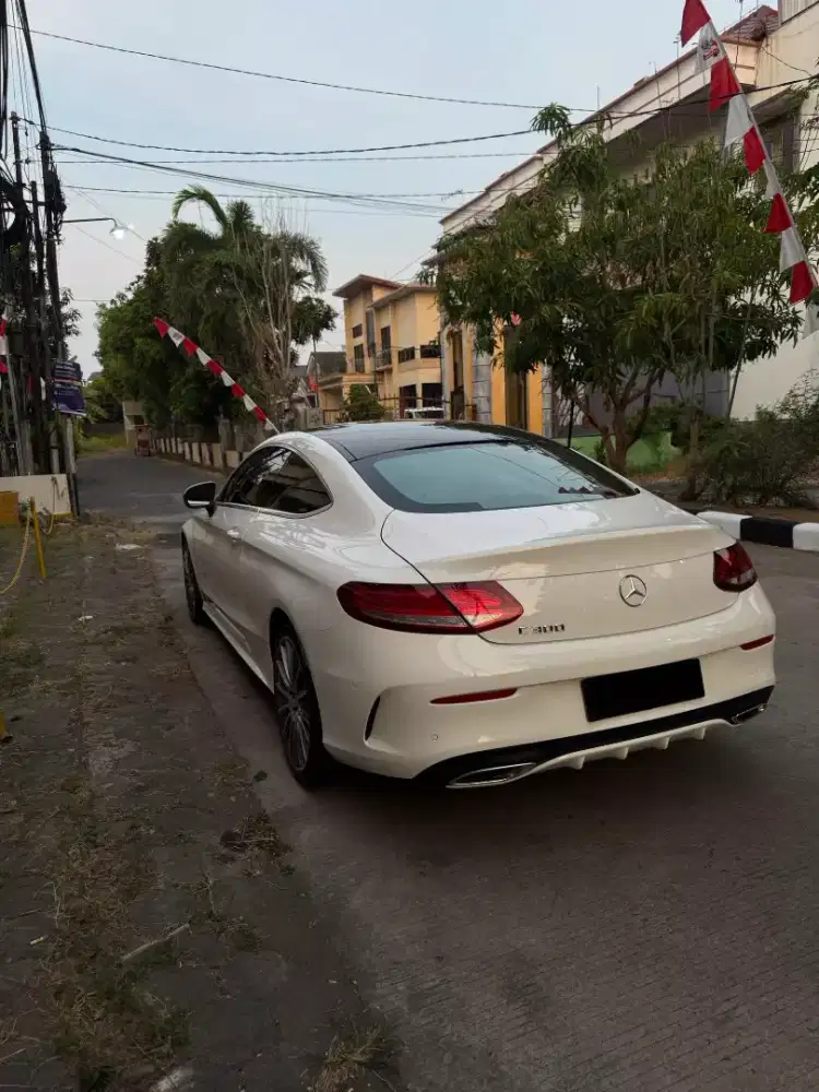 C300 coupe 2016 low km 14rb (seperti baru)