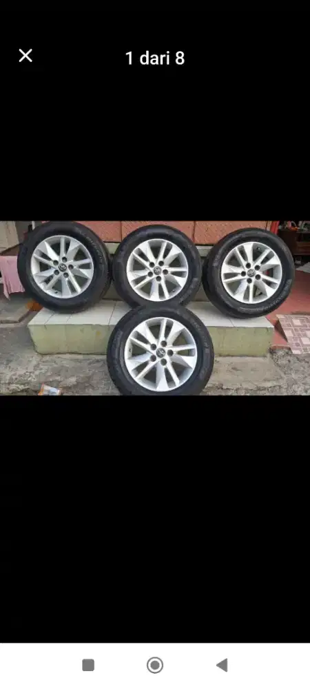 OEM Inova reborn R16 pcd15 Michelin 2023 (206/65)