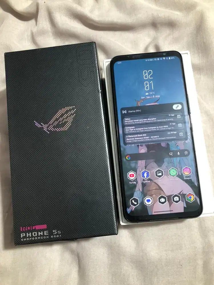 Rog phone 5s | Asus rog 5s Resmi sein 5G Dual sim