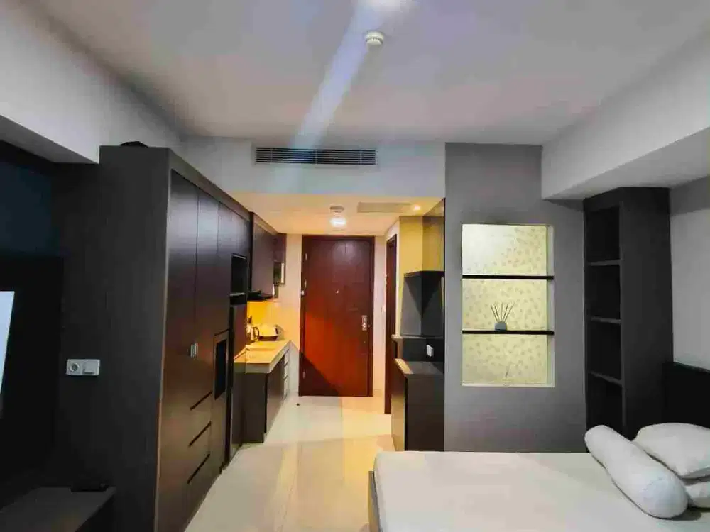 U Residence 3 apartment, studio 35m2, view timur UPH, full furnish dan siap huni
