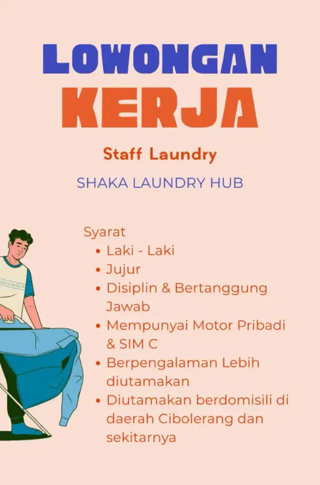 Loker Laundry Bandung