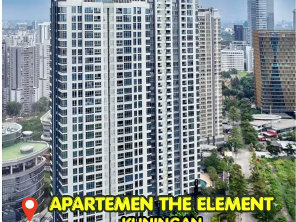 Disewakan Apartemen The Element Kuningan 2BR+Maid Furnished Unit Corner Siap Huni
