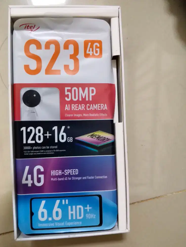 Jual hp second itel s23