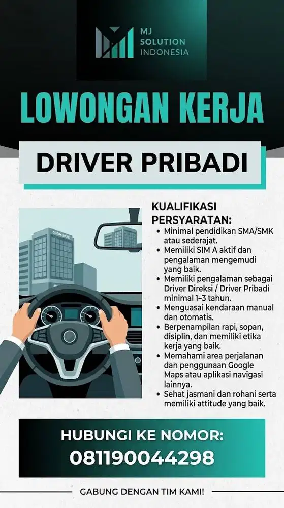 Driver Pribadi Direksi