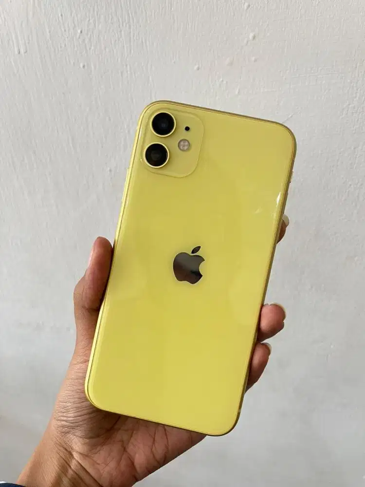 iPhone 11 64gb Yellow Beacukai