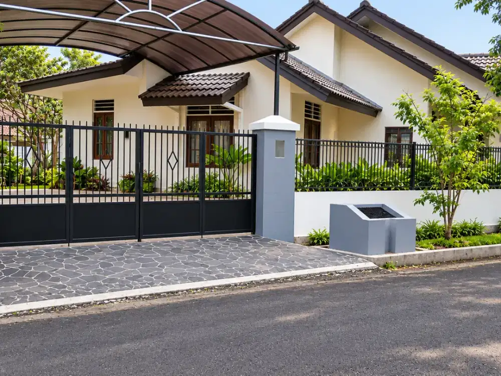 Rumah 1 Lantai di Cinere Posisi Hook Dekat Tol Limo
