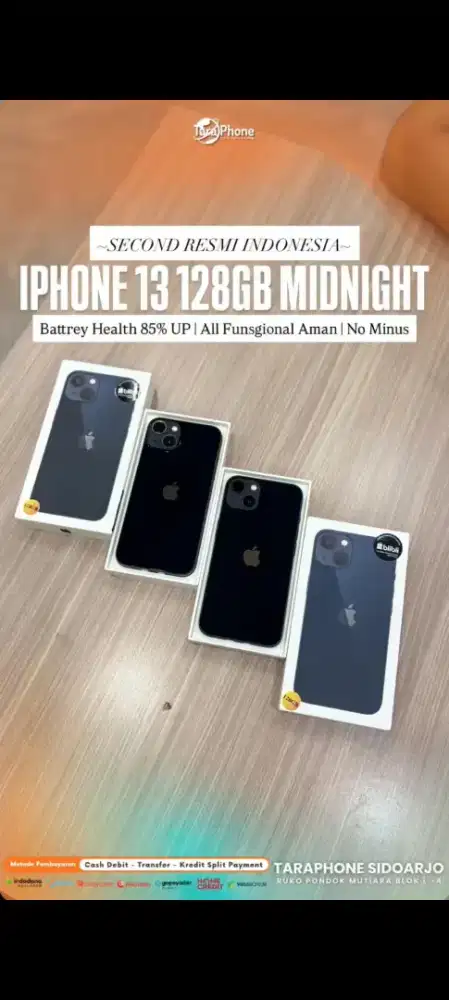 ip 13 128GB Second Resmi