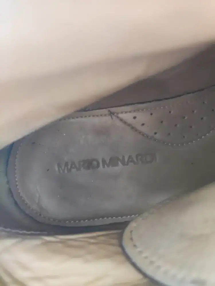 Boots kulit mario minardi 43 fit 44