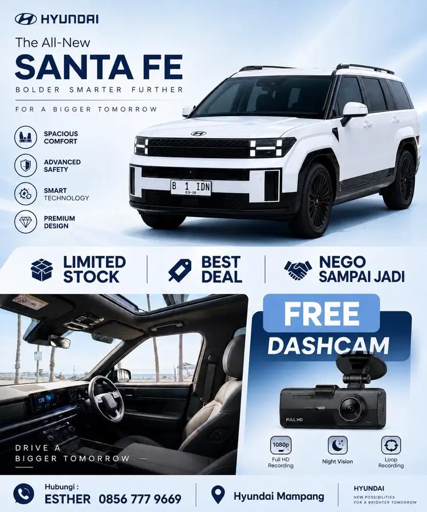 Promo Akhir Tahun Santa Fe Nego sampai Deal