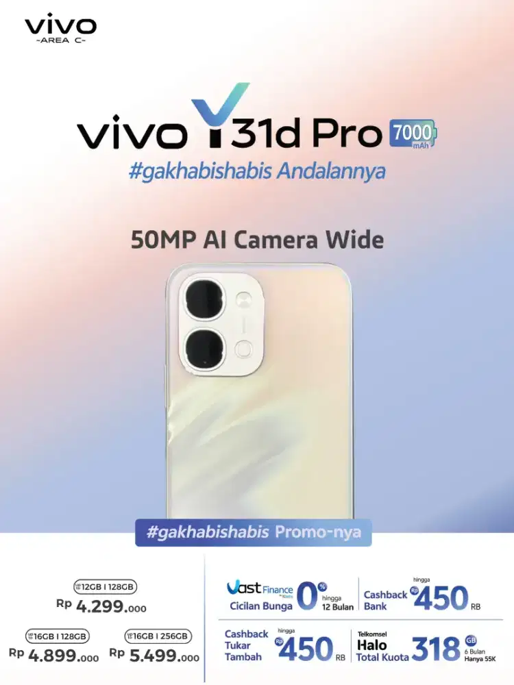 READY NEW VIVO Y31D PRO SERIES..