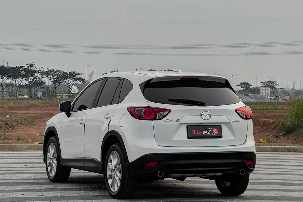 Mazda CX5 CX-5 GT 2.5 Skyactiv AT Matic 2013 Putih Metalik.
