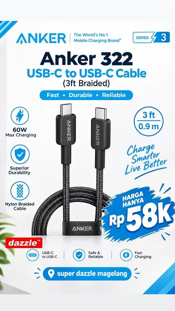 Kd anker c to c blacj a81f5h11