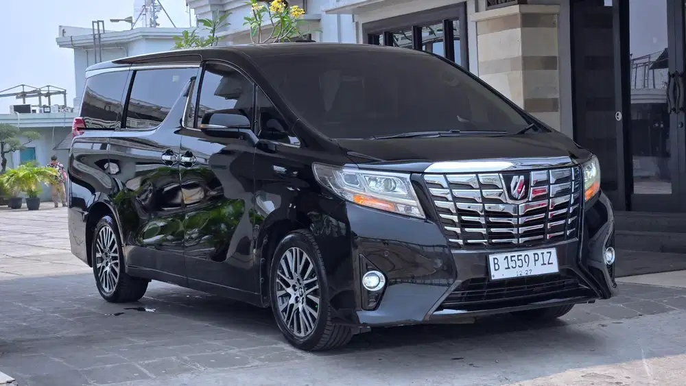 Toyota Alphard G ATPM AT TH 2017 Tangan Pertama