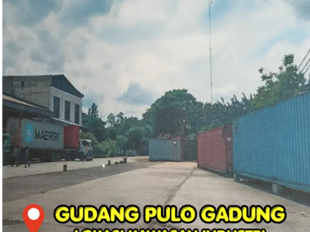 Dijual Cepat Gudang Kawasan Industri Pulo Gadung Jakarta Timur Lokasi Sangat Strategis