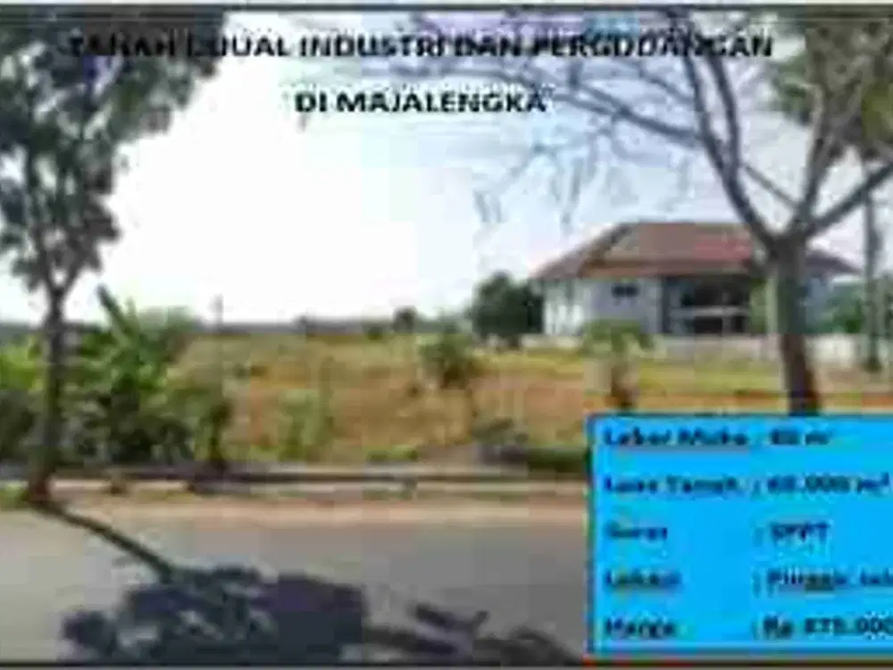 Tanah industri dan pergudangan Majalengka