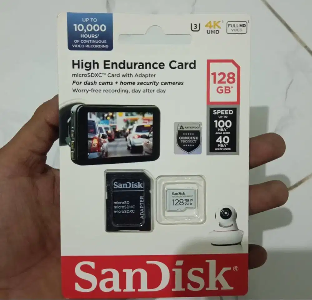 SanDisk High Endurance 128GB NEW untuk CCTV