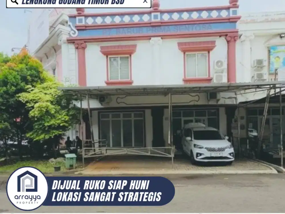 DIJUAL RUKO SIAP HUNI LOKASI SANGAT STRATEGIS DI LENGKONG GUDNAG TIMUR (MRB65)