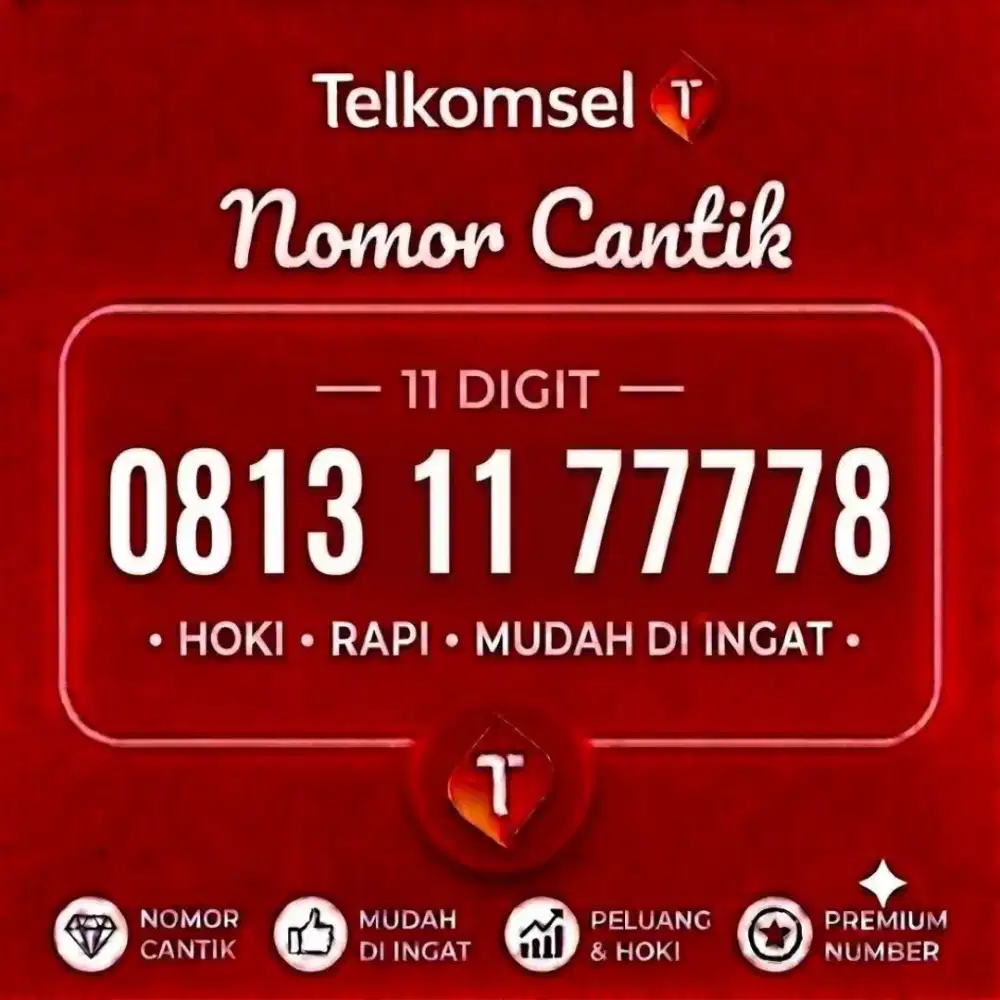Nomor Cantik Telkomsel Simpati 11digit