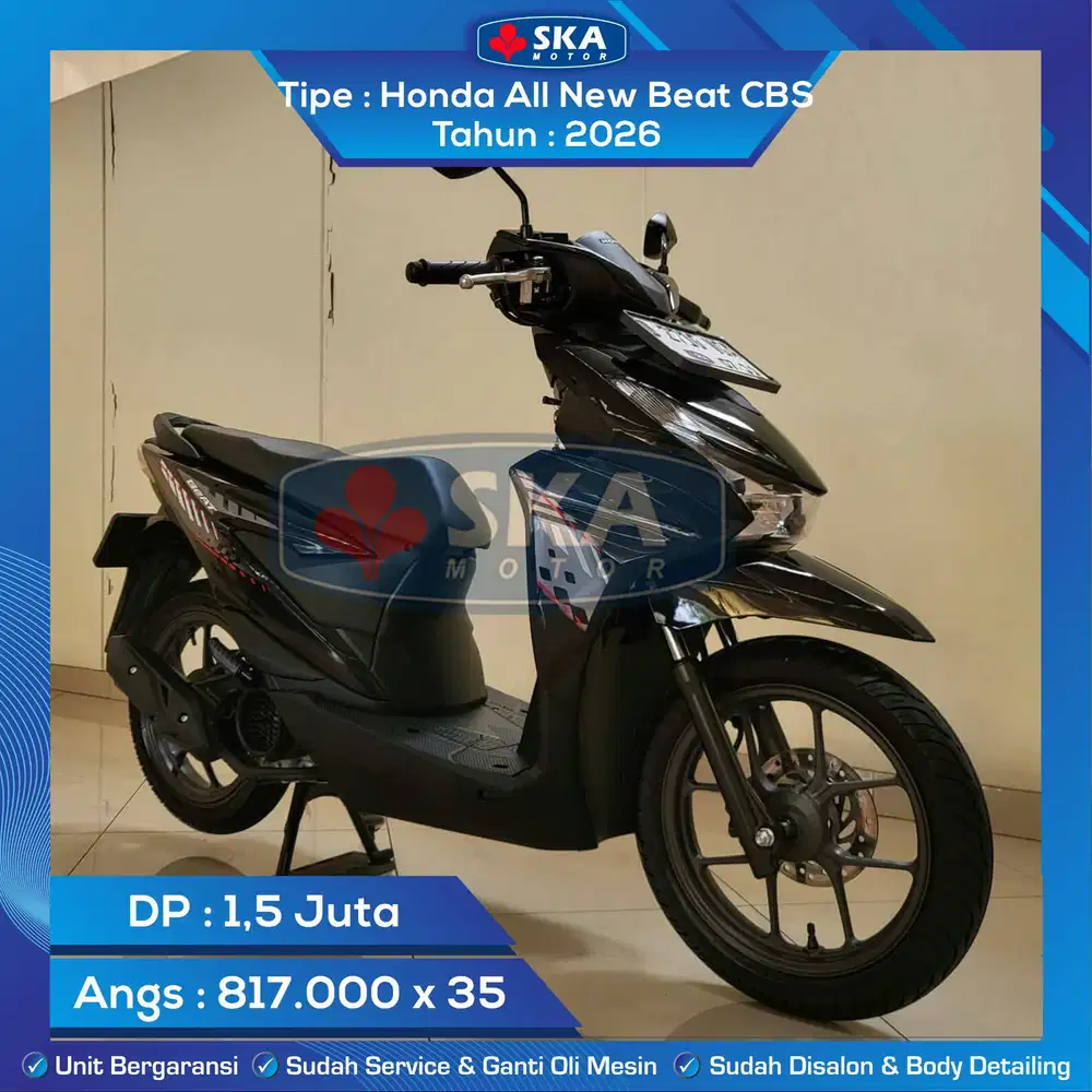 Honda All New Beat CBS Tahun 2026