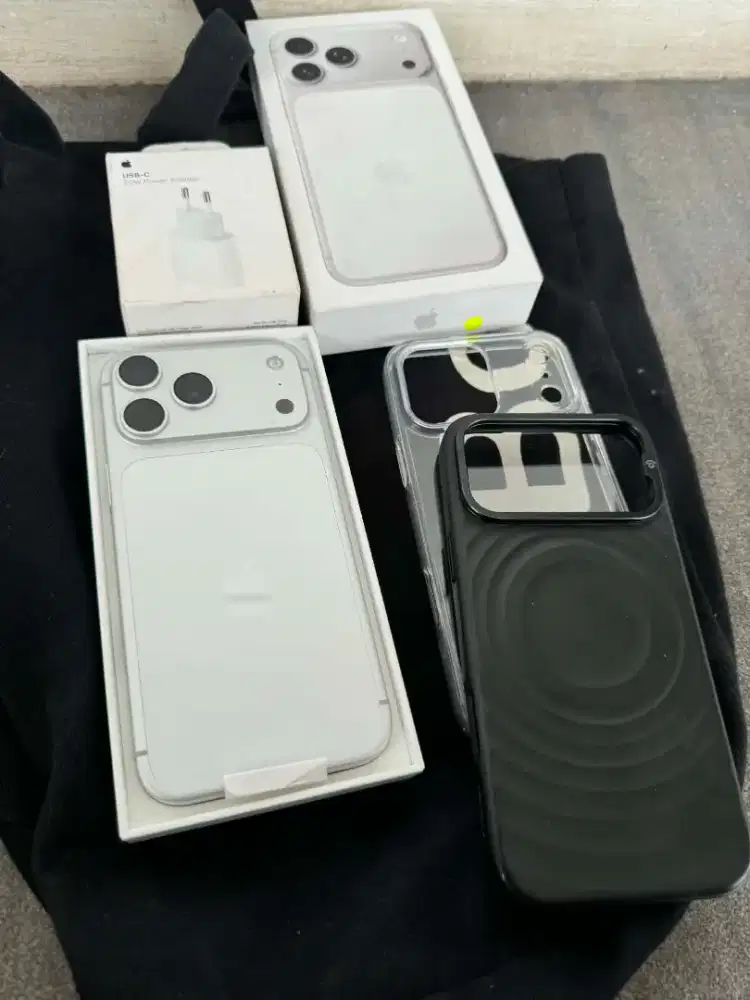 Iphone 17 promax 256 silver natural resmi ibox