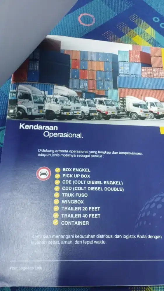 Jasa pengiriman dan logistik