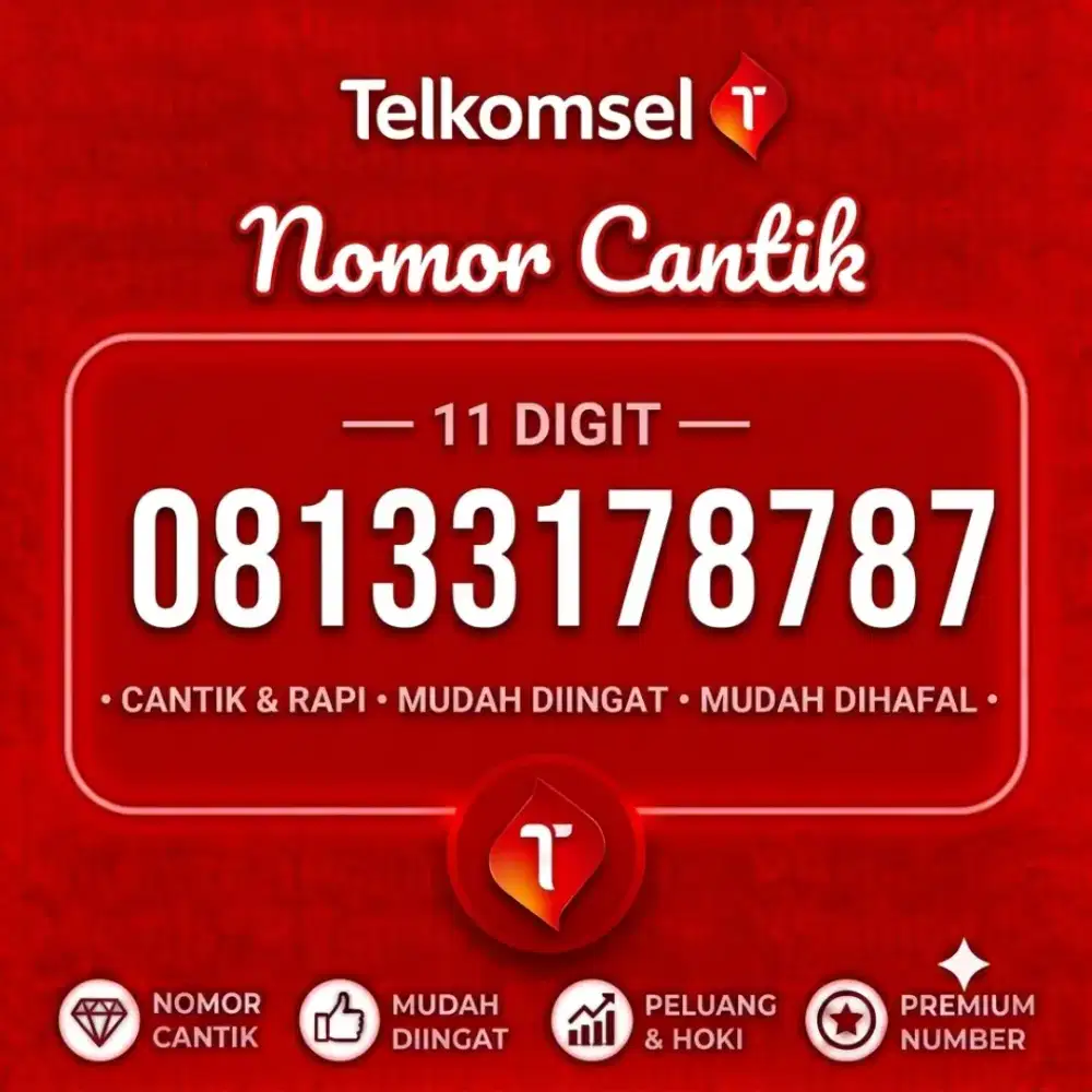 Nomor cantik Telkomsel simpati 11digit