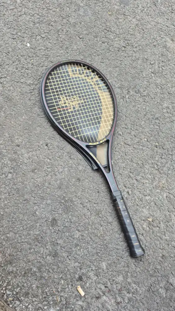 Raket tennis dunlop black max vintage