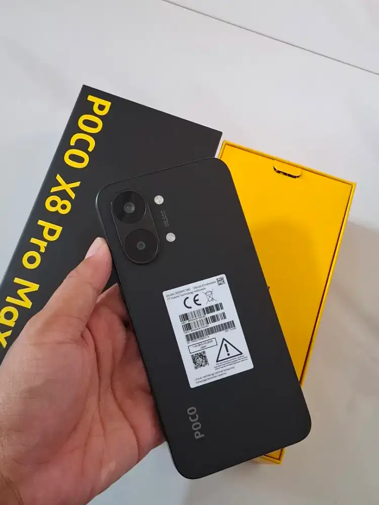 Xiaomi Poco X8 Promax 12/512 Garansi Resmi Second