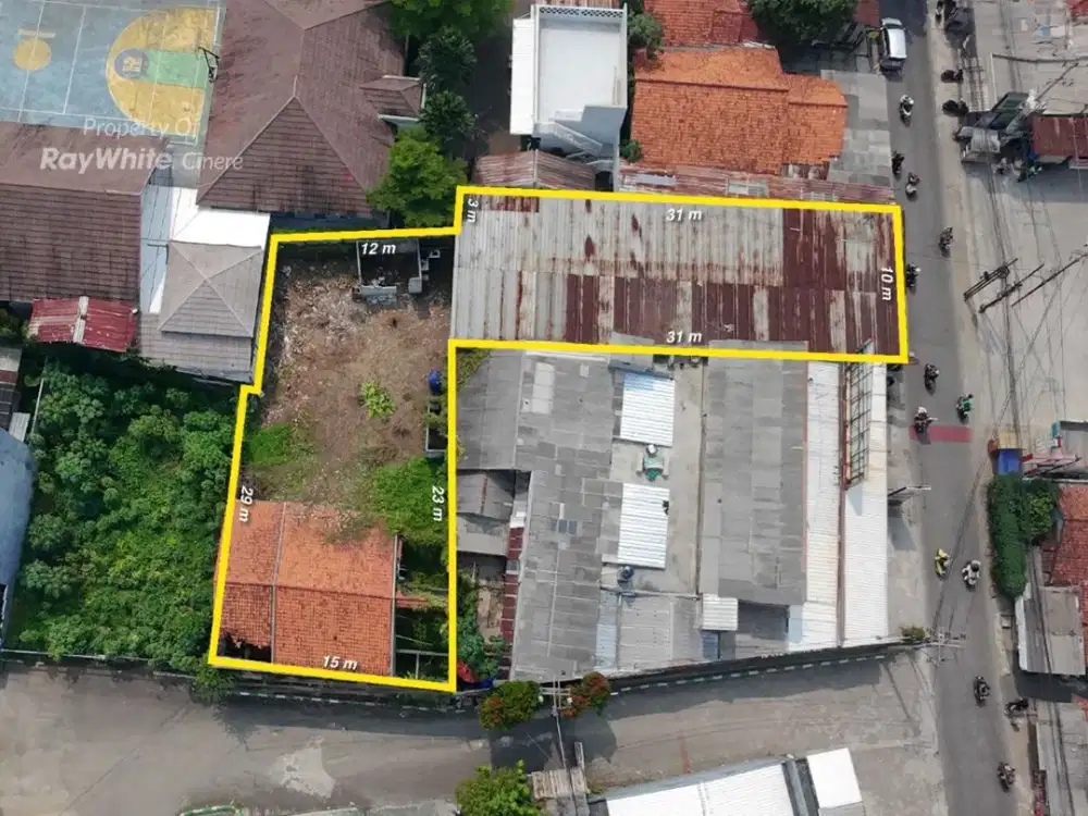 Tanah Strategis di Jalan Raya Cipayung - Cocok untuk Gudang, Ruko, Showroom & Investasi