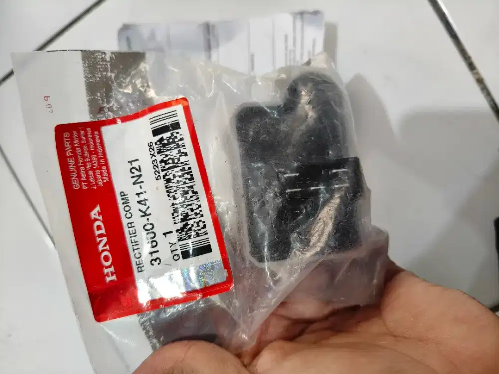 Kiprok motor honda supra x 125 FI 2014