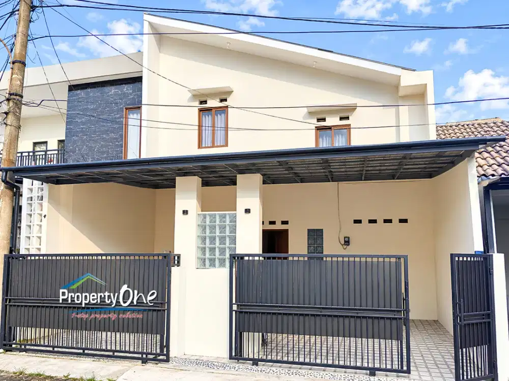 Jual Rumah 2 Lantai Siap Huni di Villa Gunung Lestari , SHM/IMB Lengkap, Free Kulkas & Meja Island, Selangkah ke Stasiun KRL Sudimara & Bintaro Jaya