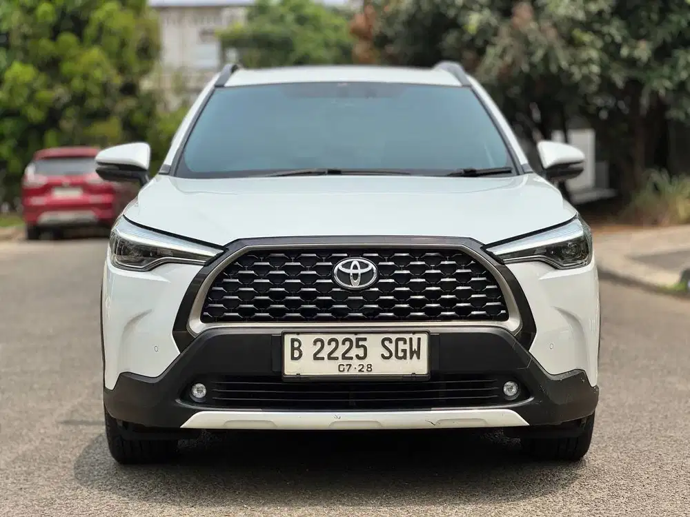 Toyota Corolla Cross 1.8 Bensin AT 2020 Putih Metalik ( Aha Adex )