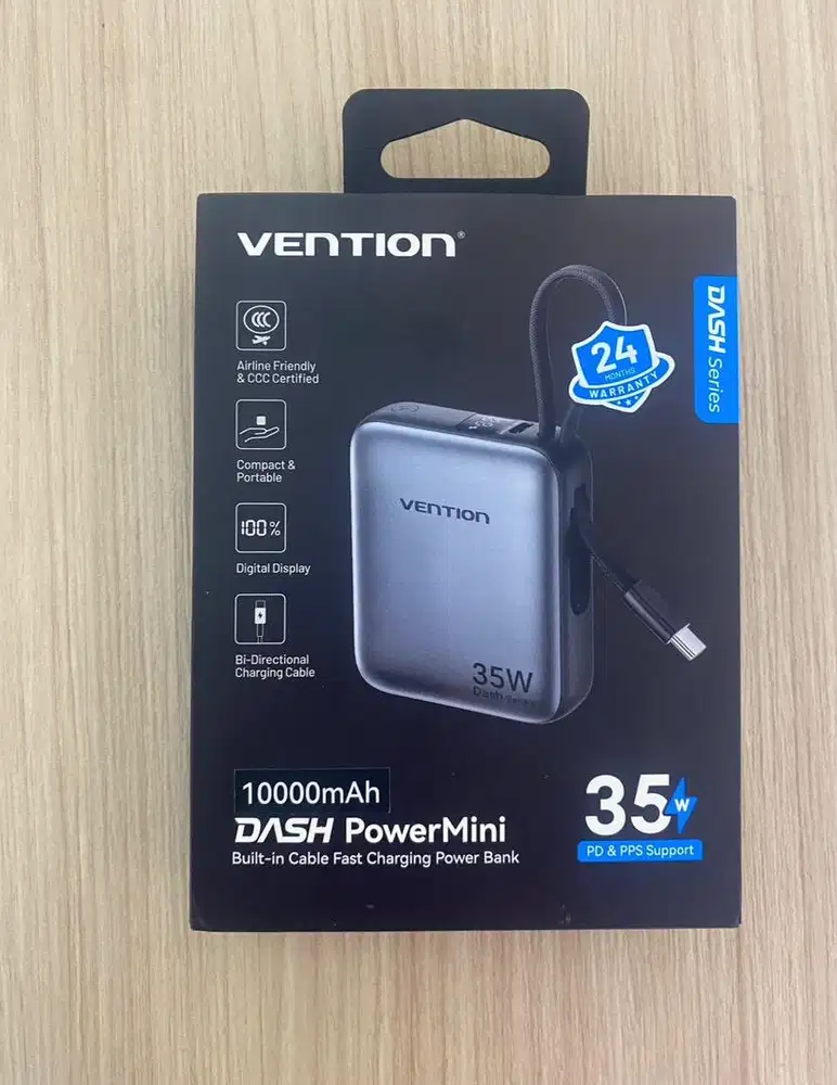 powerbank vention dash series 35watt