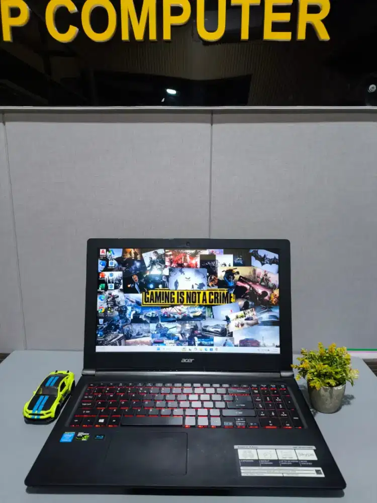 ACER NITRO V15 VN7 — CORE i7
RAM 16GB / SSD 128GB + HDD 1TB / NVIDIA