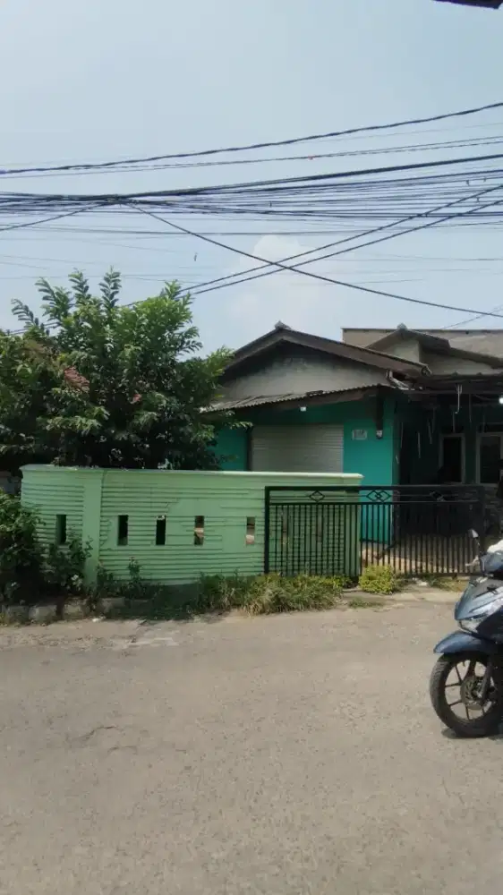 Dikontrakan rumah + ruko 1 lantai